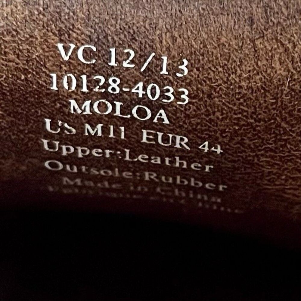 Olukai Mens Moloa Loafer US 11/44 EU Black Leather Convertible Slip-on Shoes - Picture 10 of 10